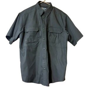 5.11 Tactical Series Taclite Pro Button Up Cape Back Vent Twin Chest Pockets